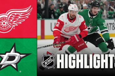 Red Wings vs. Stars | NHL Highlights | March 14, 2026