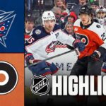 Blue Jackets vs. Flyers | NHL Highlights | March 14, 2026