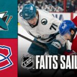 Sharks vs Canadiens | 14/03/26 | Faits saillants
