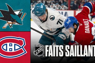 Sharks vs Canadiens | 14/03/26 | Faits saillants