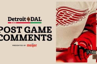 Lucas Raymond, David Perron, Todd McLellan Post Game Comments @ DAL | March 14, 2026