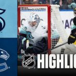 Kraken vs. Canucks | NHL Highlights | March 14, 2026