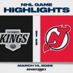 NHL Highlights | Kings vs. Devils - March 14, 2026