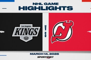 NHL Highlights | Kings vs. Devils - March 14, 2026
