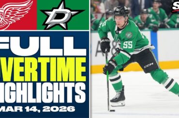 Detroit Red Wings at Dallas Stars | FULL Overtime Highlights - March 14, 2026
