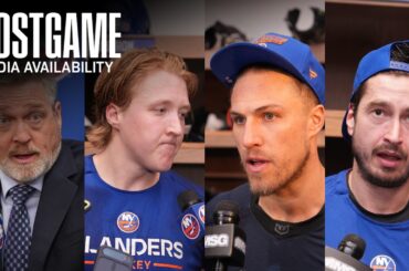 New York Islanders Postgame Availability | NYI vs CGY