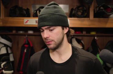 Hischier, Glass, Allen and Keefe speak after 6-4 win over Kings