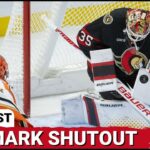 POST CAST: LINUS ULLMARK SHUTOUT LEADS OTTAWA SENATORS TO HUGE WIN VS ANAHEIM DUCKS