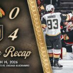 HIGHLIGHTS | Vegas Golden Knights 4, Chicago Blackhawks 0 | March 14, 2026