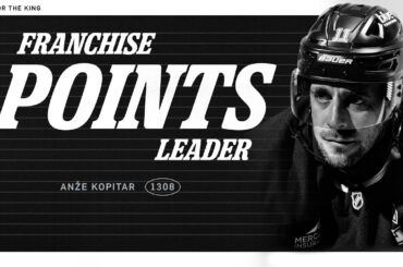 Anže Kopitar is the LA Kings All-Time Scoring Leader! | NHL