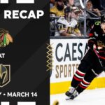 Blackhawks at Golden Knights Game Highlights | 3.14.26