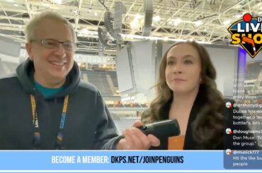 DK's Live Shot of Penguins: Postgame vs. Utah Mammoth