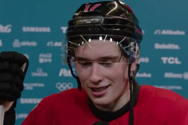 Marner & Celebrini on Canada's quarterfinal win vs. Czechia