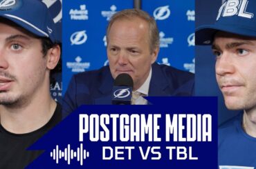 Postgame Media vs DET | Cooper, Goncalves, Point