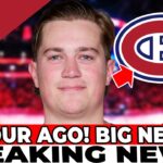 URGENT! SAMUEL MONTEMBEAULT'S UPDATE JUST RELEASED! DOES THE NHL CONFIRM IT? MONTREAL CANADIENS NEWS