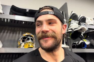 Stuart Skinner, Penguins, on win over Mammoth