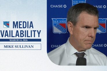 NYR at MIN: Mike Sullivan Postgame Media Availability | March 14, 2026