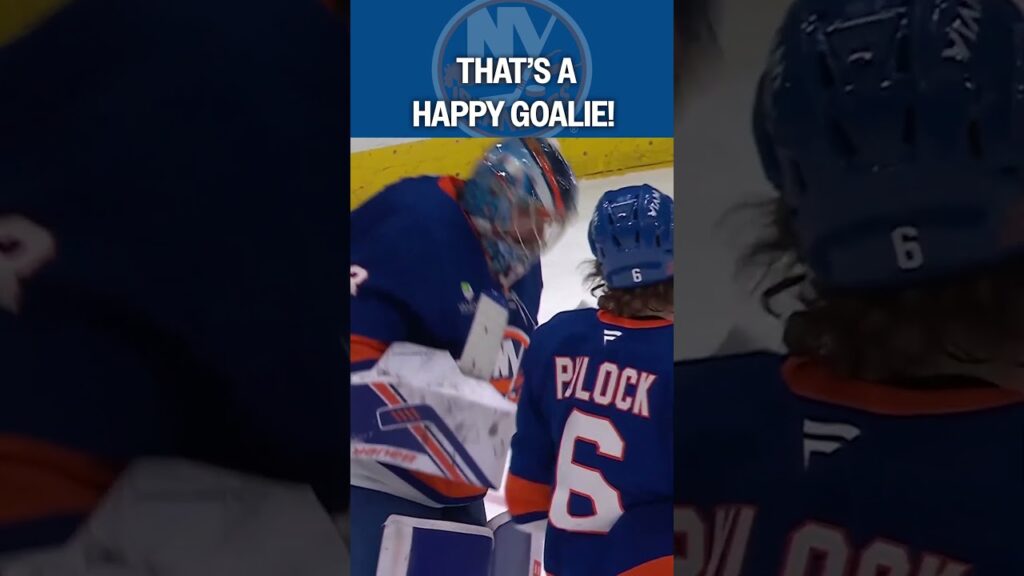 Some happy goalie content 😊