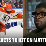 ‘Disgusting’ 👀 P.K. Subban reacts Radko Gudas’ hit on Auston Matthews | ESPN NHL