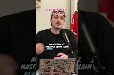 Full postgame show on YouTube. #Blackhawks #Chicago#Connorbedard #ChicagoBlackhawks