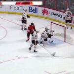 Maxime Lajoie brings family to tears with first NHL goal