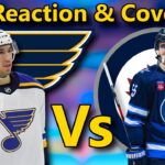 St. Louis Blues vs Winnipeg Jets LIVE | NHL Play-By-Play & Reactions