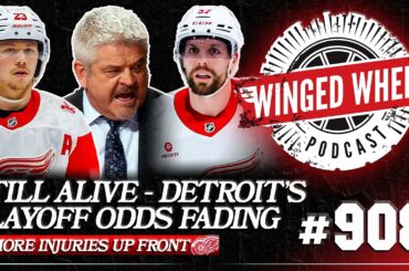 STILL ALIVE! DETROIT'S PLAYOFF CHANCES NARROW - Winged Wheel Podcast - Mar. 15th, 2026