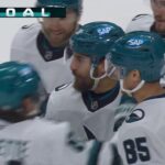 Mario Ferraro ouvre la marque pour les Sharks!