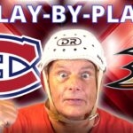 🔴 LIVE 🏒 Anaheim Ducks vs Montreal Canadiens | Stanley Cup Playoff Race HEATS UP