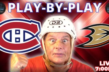 🔴 LIVE 🏒 Anaheim Ducks vs Montreal Canadiens | Stanley Cup Playoff Race HEATS UP
