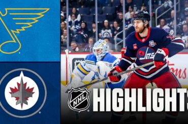 Blues vs. Jets | NHL Highlights | March 15, 2026