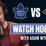 Toronto Maple Leafs vs Minnesota Wild | LIVE w/ Adam Wylde