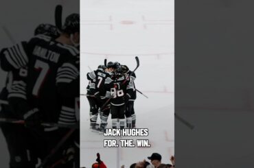 Checkmate. #shorts #jackhughes #njdevils #nhl
