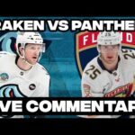 Florida Panthers Vs Seattle Kraken LIVE COMMENTARY! | 2025-26 NHL Season