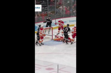 Simon Nemec with a Short Goal vs. Calgary Flames