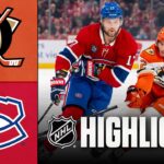 Ducks vs. Canadiens | NHL Highlights | March 15, 2026