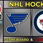 🔴 St. Louis Blues vs Winnipeg Jets LIVE | Mar 15, 2026 | NHL Regular Season | SCOREBOARD