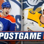 The Edmonton Oilers DEFEAT the Nashville Predators 3-1! -- Honest Reaction | Oilersnation After Dark