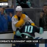 «Justin Barron! Donne-moi deux secondes! Tiens ma bière!»