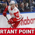 Important Point | Red Wings battle back in third for valuable OT point in Dallas