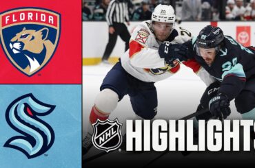 Panthers vs. Kraken | NHL Highlights | March 15, 2026
