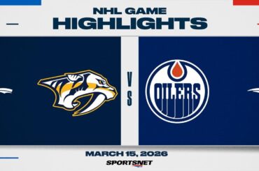 NHL Highlights | Predators vs. Oilers - March 15, 2026
