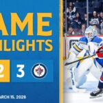 Game Highlights: Jets 3, Blues 2