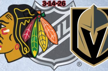 Chicago Blackhawks vs Las Vegas Golden Knights NHL Hockey Live Game Cast & Audio