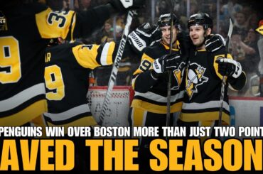 Comeback Victory Helps Penguins Salvage Weekend, Maybe Even Season