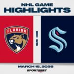NHL Highlights | Panthers vs. Kraken - March 15, 2026