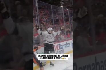 Anze Kopitar Becomes Kings All-Time Scoring Leader 👑