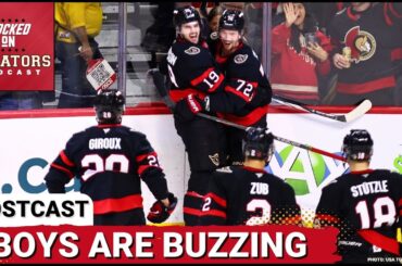 POST CAST: OTTAWA SENATORS COMPLETE WEEKEND SWEEP WITH HUGE WIN OVER SAN JOSE SHARKS