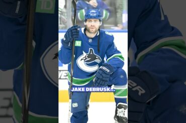 It's been a tough fit for Jake Debrusk in Vancouver, he's likely gone in the summer