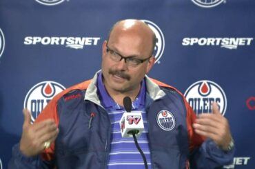 Chiarelli has faith in Larsson's potential